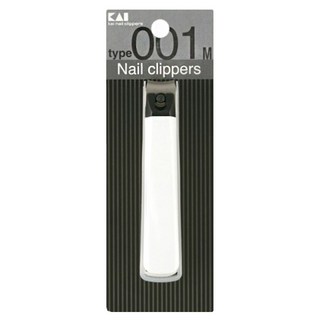 KAI 貝印 type001系列 指甲剪 彎口 KE-0122 M, 白色, 1件