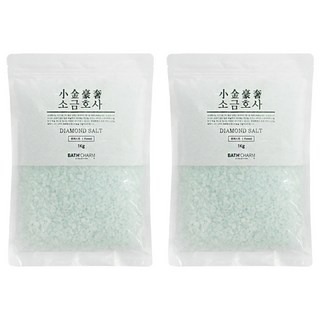 巴沙姆鹽湖鑽石鹽林, 1kg, 2個