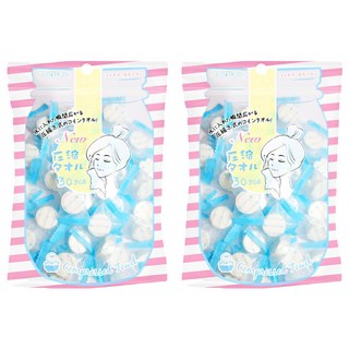 台灣 COSMOS 壓縮毛巾錠 22 x 24cm, 30張, 2包