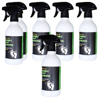 Super Care 泡沫噴霧足部清潔劑, 檸檬薄荷香, 減少足部癬菌, 舒緩肌膚真菌症及腳臭狀況, 1瓶, 6瓶, 500ml