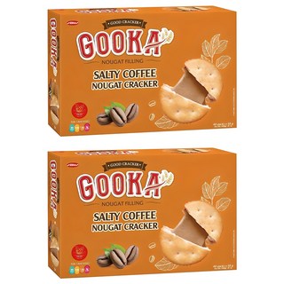 비비카 구카 솔티 커피 누가 크래커 40p, 400g, 2개