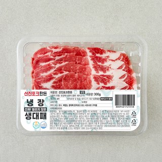 선진포크한돈 뼈없는 생대패 돈마호크 로스 샤브샤브 구이 (냉장), 1개, 300g