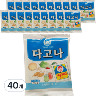 poongjeonfood 椪糖, 50g, 40個