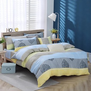 Blue Cat 藍貓 舒柔棉銀離子防螨抗菌印花床包組