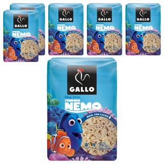 西班牙 GALLO 公雞牌 海底總動員造型義大利麵, 350g, 6包