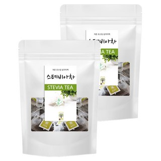 甜菊葉茶包, 1g, 100入, 2個