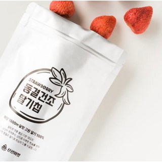 THEGEONGANSIG 冷凍乾燥草莓片, 1個, 50g