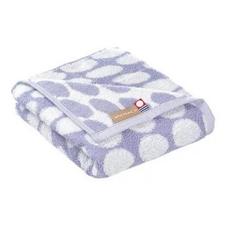 今治毛巾 水玉長毛厚實款毛巾 85 x 32cm 日本內銷款 親膚吸水, 紫色, 1條