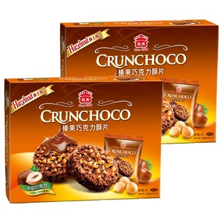 義美 榛果巧克力酥片 牛奶巧克力口味, 280g, 2盒