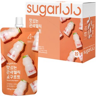 슈가로로 맛있는 요구르트 곤약젤리 10개입, 1.5kg, 1개