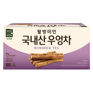 NOKCHAWON 綠茶園 牛蒡茶, 1g, 100包, 1盒