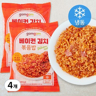 곰곰 베이컨 김치볶음밥 (냉동), 200g, 4개