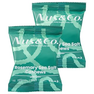 Nuts&Co. 堅果之間 天然輕調味 海鹽迷迭香腰果, 2個, 25g