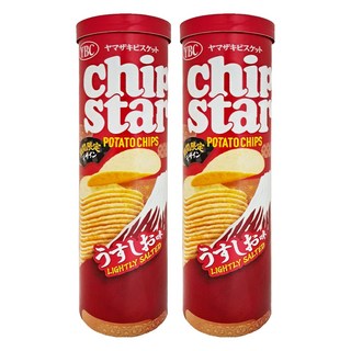 YBC ChipStar 薄鹽洋芋片, 105g, 2罐