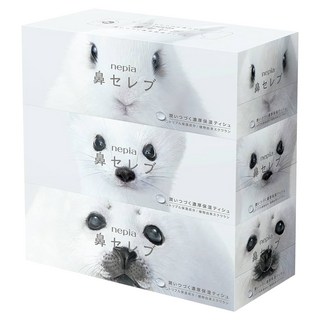 nepia 王子 鼻貴族面紙, 3盒, 1組