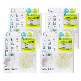 COGIT POWER BIO 浴室防黴消臭盒, 輕鬆放置任何地方, 消除異味, 持久釋放清新香氣, 4盒