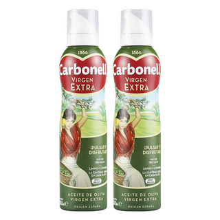 Carbonell 康寶娜 噴霧式特級初榨橄欖油 雙層鋁罐瓶身 真空氣噴瓶, 200ml, 2瓶