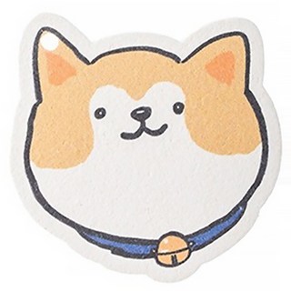 霜山新款膨脹木漿棉海綿 柴犬 專利 小貨, 1入