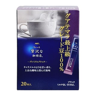 AGF 微奢華咖啡店 咖啡 藍, 2g, 20條, 1盒