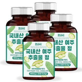 joeunyakcho 苦瓜萃取錠, 4罐, 16.5g