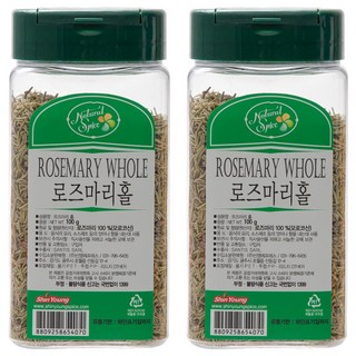 내츄럴스파이스 로즈마리 홀, 100g, 2개