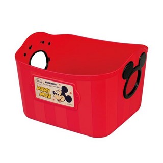 Disney 迪士尼 米奇 置物籃 2.5L SQ5, 紅色, 1個