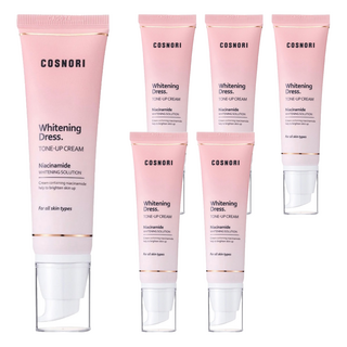COSNORI Whitening Dress 素顏霜 含菸鹼胺美白溶液 適合所有膚質, 單色, 6條