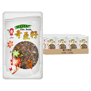 譽方媽媽 奇亞籽, 200g, 20包