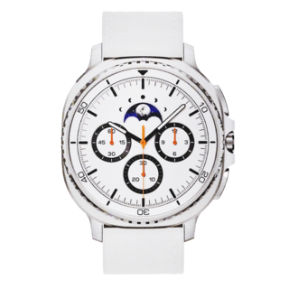 SAMSUNG 三星 Galaxy Watch8 Classic BT 46mm智慧手錶 L500, 雲朵白, 1.5吋, GPS + 藍牙