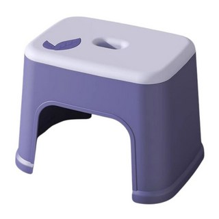 Safe 安適嚴選 雙層止滑椅, 加厚PP材質 穩固不倒 圓弧設計 輕巧 凳子, 大(33.5 x 25.5 x 25cm), 顏色隨機, 1個