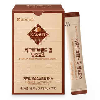 Chong Kun Dang 鍾根堂 卡姆特品牌小麥發酵酵素 30入, 90g, 1個