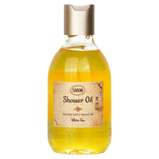 SABON 白茶沐浴油, 300ml, 1瓶