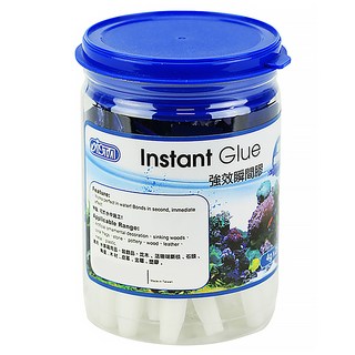 ISTA 伊士達 強效瞬間膠 4g x 25入 罐裝, 藍蓋, 25個