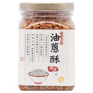 SUNFOOD 太禓食品 古法製作純手工油蔥酥 嚴選原料 在地食材 無防腐劑, 300g, 1罐
