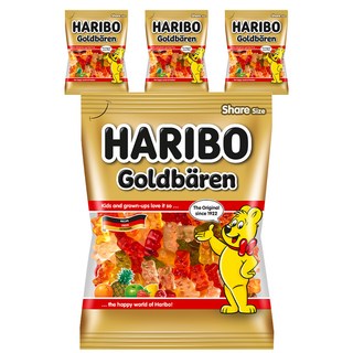 HARIBO 小熊軟糖 水果口味, 200g, 4包