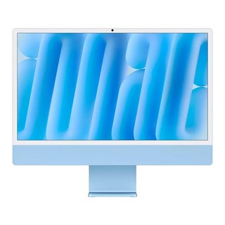 Apple iMac 24吋 M4 10核心GPU 原廠保固, 藍色, 16GB, 512GB, MAC OS, MWV33TA/A