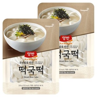 東遠 兩班 年糕湯年糕, 320g, 2個