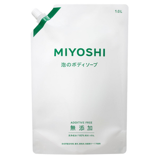 MIYOSHI 玉之肌 無添加 泡沫洗手乳 補充包 1L, 1包