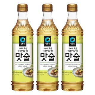 청정원 맛술, 830ml, 3개