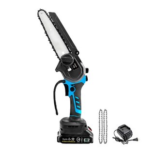 Ogula 小倉 8寸無刷數顯電鏈鋸 五節一電 + 2根鏈條 自帶油壺送座充, 1組