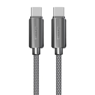 Earldom 藝鬥士 PD充電線 Type-C to Type-C, 3m, 黑色, 1條