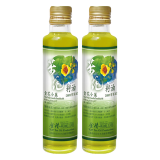 金椿茶油工坊 金花小菓茶花籽油 300ml, 2瓶