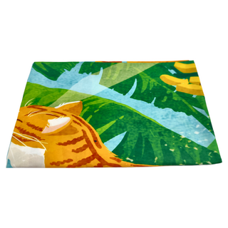 小銅板 掛布, 窗邊小貓