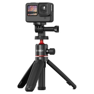 BANADA 고쇼티 고프로용 미니 삼각대 블랙, 1개, BND-STMN001