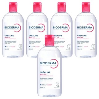 BIODERMA 舒敏TS高效潔膚液, 500ml, 5瓶