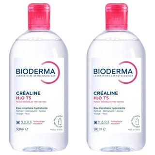 BIODERMA 舒敏TS高效潔膚液, 500ml, 2瓶
