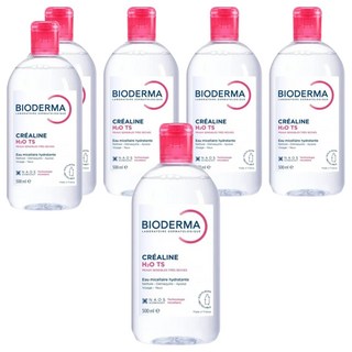 BIODERMA 舒敏TS高效潔膚液, 500ml, 6瓶