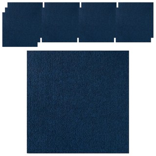 拼接地墊 Set 10個, 30 x 30cm, W30藍黑色