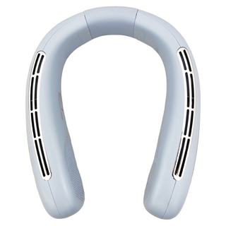 CYKE OMG USB數顯強勁降溫無葉掛脖風扇/輕量靜音隨身風扇, N50, 淺藍色