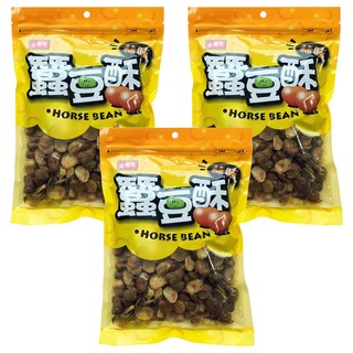 盛香珍 蠶豆酥 蒜味, 250g, 3包